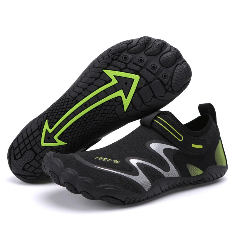 TENGOO Men Beach Wading Sandal Quick Dry Non-Slip Breathable Sports Shoes for Outdoor Hiking Surf Fishing Fitness (image for) TENGOO Men Beach Wading Sandal Quick Dry Non-Slip Breathable Sports Shoes for Outdoor Hiking Surf Fishing Fitness